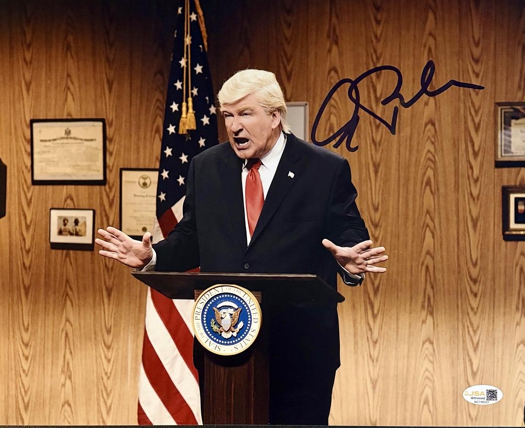Alec Baldwin Signed 11x14 Photo (Saturday Night Live) - JSA